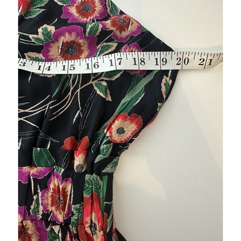 MISA Los Angeles Shania Jumpsuit Women's Medium Pockets Boho Floral Sleeveless - Picture 7 of 15